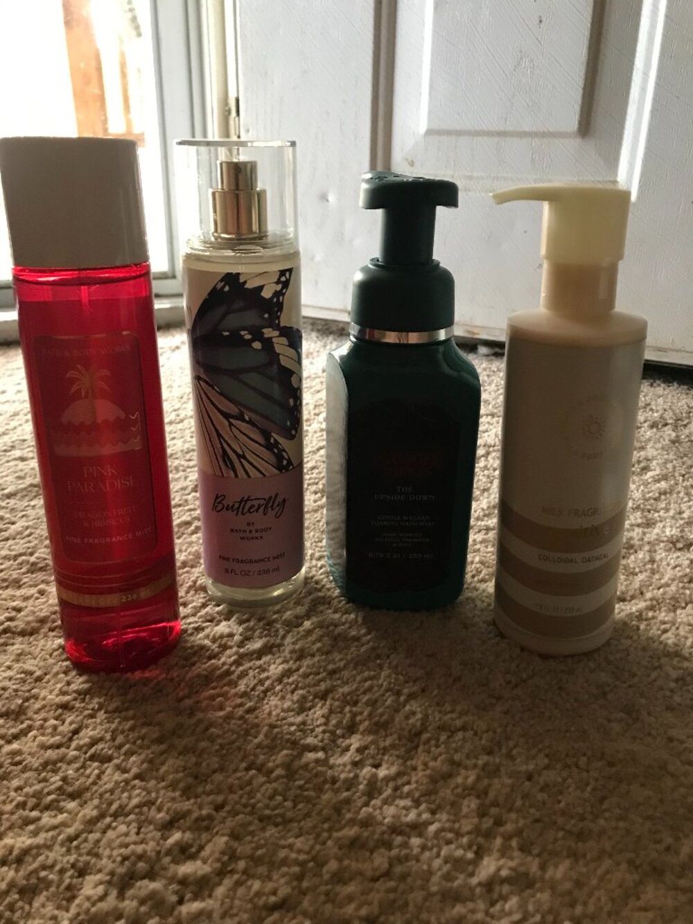 New Bath & Body works products